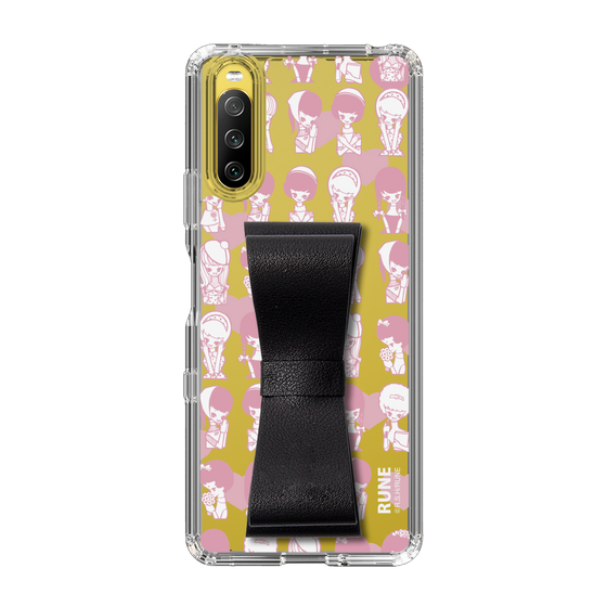 Slim Protection Case - STAND & RING RIBBON Black［ Rune Naito - RUNE Girl Kids ］
