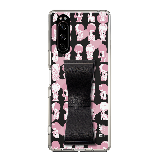 Slim Protection Case - STAND & RING RIBBON Black［ Rune Naito - RUNE Girl Kids ］