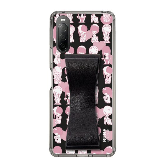 Slim Protection Case - STAND & RING RIBBON Black［ Rune Naito - RUNE Girl Kids ］