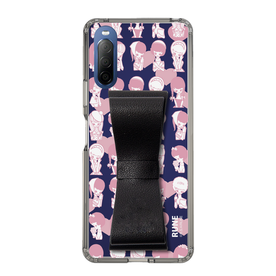 Slim Protection Case - STAND & RING RIBBON Black［ Rune Naito - RUNE Girl Kids ］