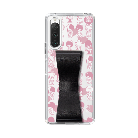 Slim Protection Case - STAND & RING RIBBON Black［ Rune Naito - RUNE Girl Kids ］