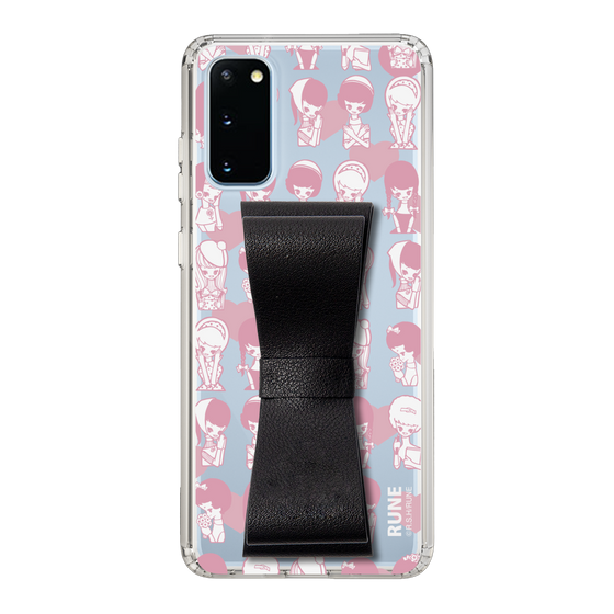 Slim Protection Case - STAND & RING RIBBON Black［ Rune Naito - RUNE Girl Kids ］
