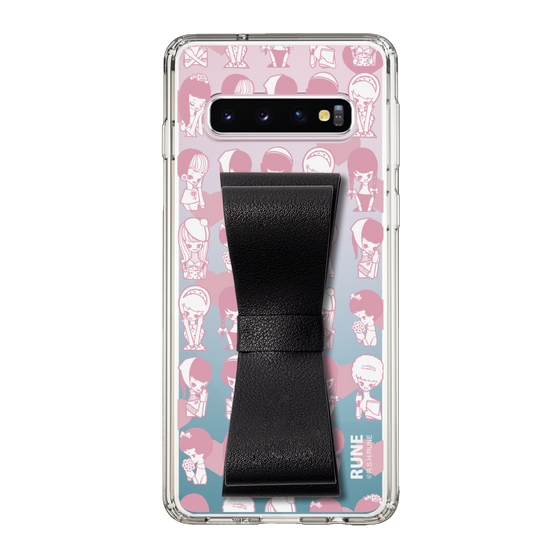 Slim Protection Case - STAND & RING RIBBON Black［ Rune Naito - RUNE Girl Kids ］