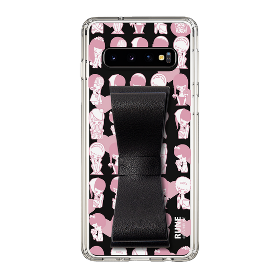 Slim Protection Case - STAND & RING RIBBON Black［ Rune Naito - RUNE Girl Kids ］