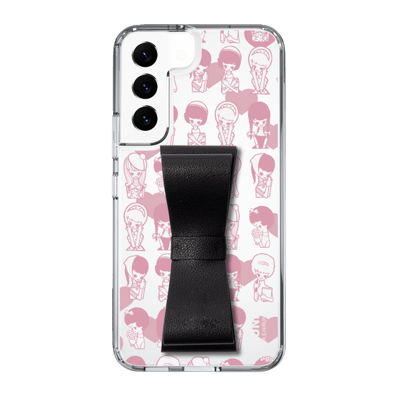 Slim Protection Case - STAND & RING RIBBON Black［ Rune Naito - RUNE Girl Kids ］