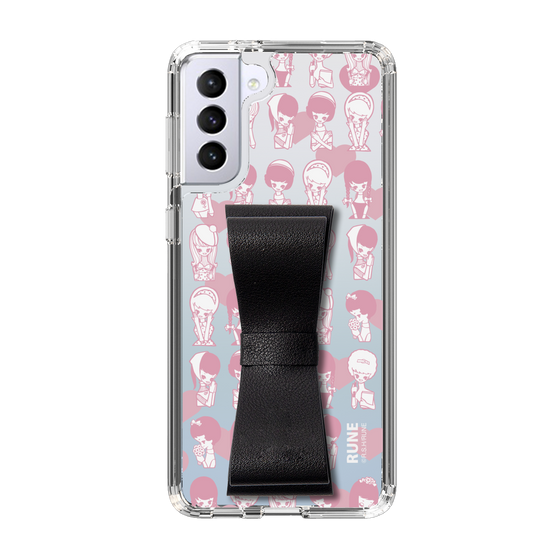 Slim Protection Case - STAND & RING RIBBON Black［ Rune Naito - RUNE Girl Kids ］