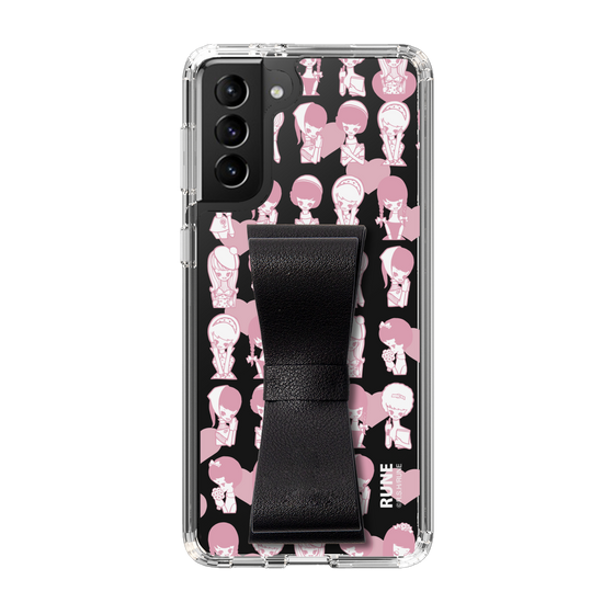 Slim Protection Case - STAND & RING RIBBON Black［ Rune Naito - RUNE Girl Kids ］