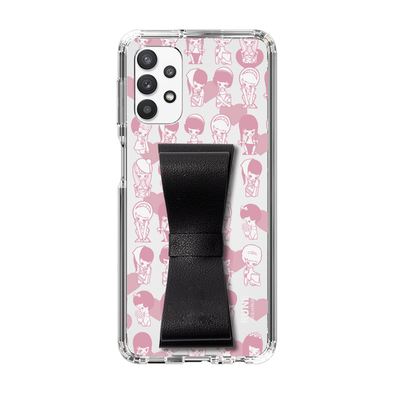 Slim Protection Case - STAND & RING RIBBON Black［ Rune Naito - RUNE Girl Kids ］