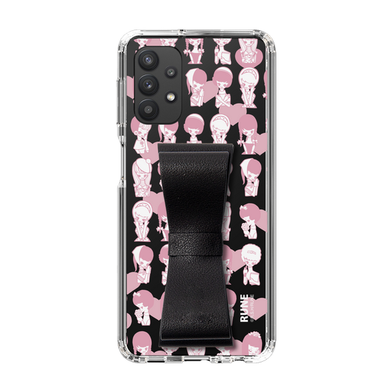 Slim Protection Case - STAND & RING RIBBON Black［ Rune Naito - RUNE Girl Kids ］
