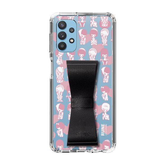 Slim Protection Case - STAND & RING RIBBON Black［ Rune Naito - RUNE Girl Kids ］