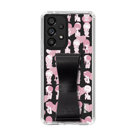 Slim Protection Case - STAND & RING RIBBON Black［ Rune Naito - RUNE Girl Kids ］