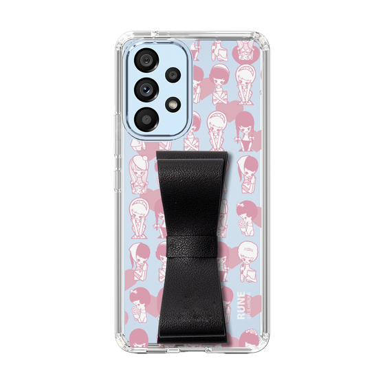 Slim Protection Case - STAND & RING RIBBON Black［ Rune Naito - RUNE Girl Kids ］