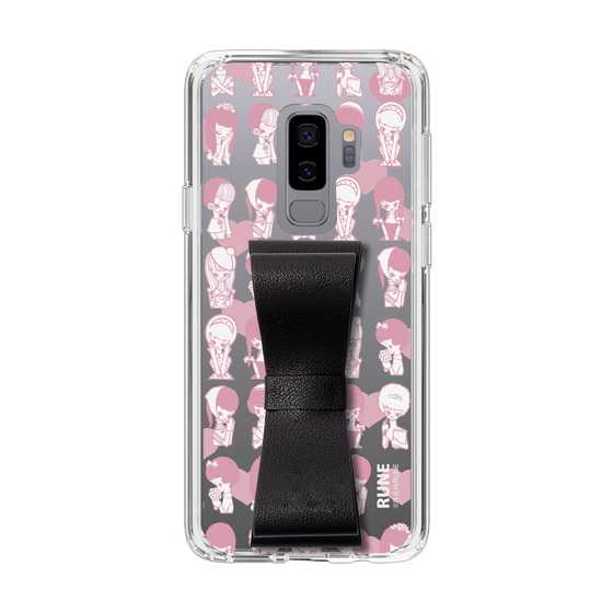 Slim Protection Case - STAND & RING RIBBON Black［ Rune Naito - RUNE Girl Kids ］