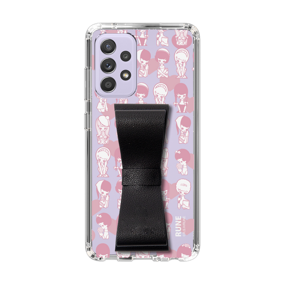 Slim Protection Case - STAND & RING RIBBON Black［ Rune Naito - RUNE Girl Kids ］