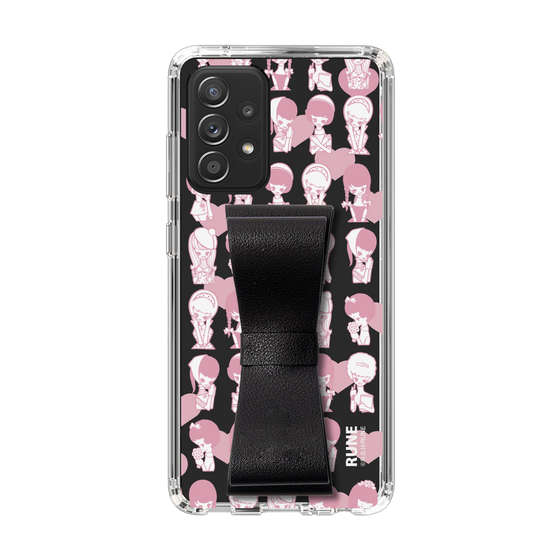Slim Protection Case - STAND & RING RIBBON Black［ Rune Naito - RUNE Girl Kids ］