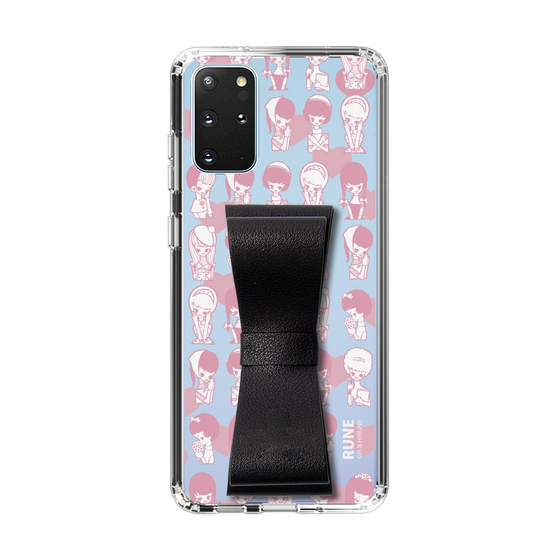 Slim Protection Case - STAND & RING RIBBON Black［ Rune Naito - RUNE Girl Kids ］
