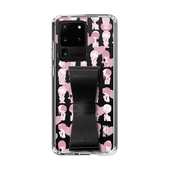 Slim Protection Case - STAND & RING RIBBON Black［ Rune Naito - RUNE Girl Kids ］
