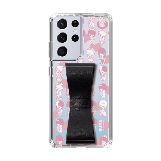 Slim Protection Case - STAND & RING RIBBON Black［ Rune Naito - RUNE Girl Kids ］