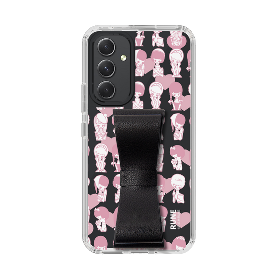 Slim Protection Case - STAND & RING RIBBON Black［ Rune Naito - RUNE Girl Kids ］