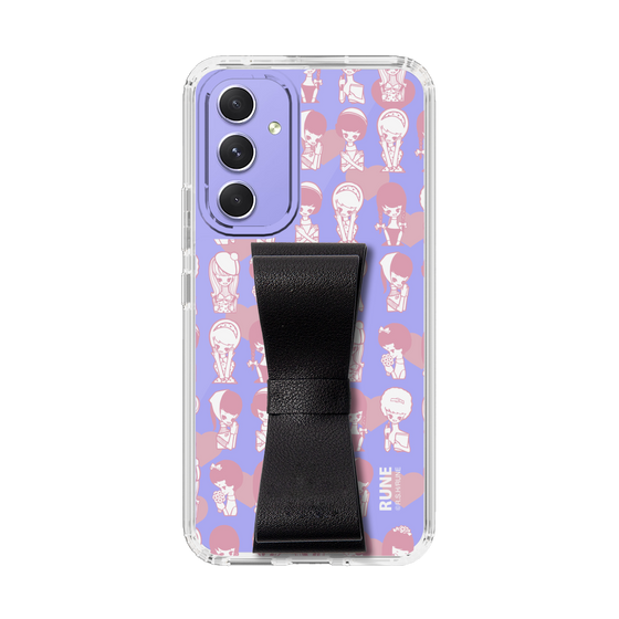 Slim Protection Case - STAND & RING RIBBON Black［ Rune Naito - RUNE Girl Kids ］