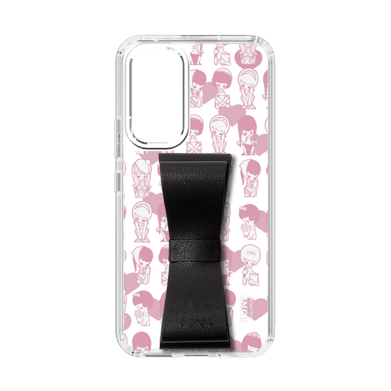 Slim Protection Case - STAND & RING RIBBON Black［ Rune Naito - RUNE Girl Kids ］