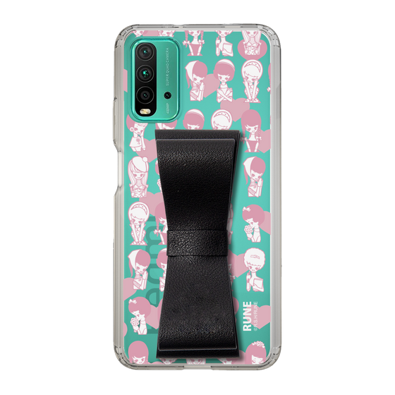 Slim Protection Case - STAND & RING RIBBON Black［ Rune Naito - RUNE Girl Kids ］