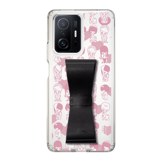 Slim Protection Case - STAND & RING RIBBON Black［ Rune Naito - RUNE Girl Kids ］