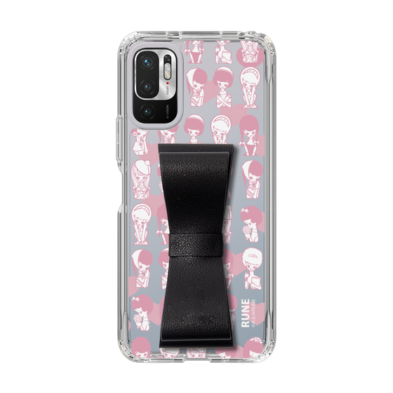 Slim Protection Case - STAND & RING RIBBON Black［ Rune Naito - RUNE Girl Kids ］