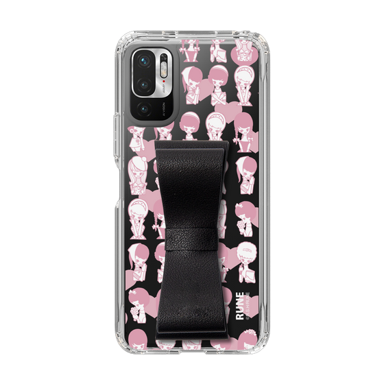 Slim Protection Case - STAND & RING RIBBON Black［ Rune Naito - RUNE Girl Kids ］