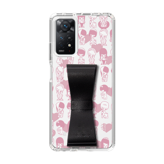 Slim Protection Case - STAND & RING RIBBON Black［ Rune Naito - RUNE Girl Kids ］