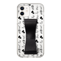 Slim Protection Case - STAND & RING RIBBON Black［ Rune Naito - RUNE Animal Dog ］