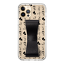 Slim Protection Case - STAND & RING RIBBON Black［ Rune Naito - RUNE Animal Dog ］