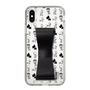 Slim Protection Case - STAND & RING RIBBON Black［ Rune Naito - RUNE Animal Dog ］