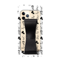 Slim Protection Case - STAND & RING RIBBON Black［ Rune Naito - RUNE Animal Dog ］