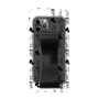 Slim Protection Case - STAND & RING RIBBON Black［ Rune Naito - RUNE Animal Dog ］