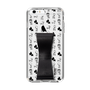Slim Protection Case - STAND & RING RIBBON Black［ Rune Naito - RUNE Animal Dog ］
