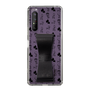 Slim Protection Case - STAND & RING RIBBON Black［ Rune Naito - RUNE Animal Dog ］