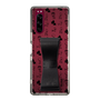 Slim Protection Case - STAND & RING RIBBON Black［ Rune Naito - RUNE Animal Dog ］