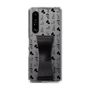 Slim Protection Case - STAND & RING RIBBON Black［ Rune Naito - RUNE Animal Dog ］