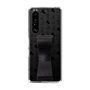 Slim Protection Case - STAND & RING RIBBON Black［ Rune Naito - RUNE Animal Dog ］