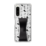 Slim Protection Case - STAND & RING RIBBON Black［ Rune Naito - RUNE Animal Dog ］