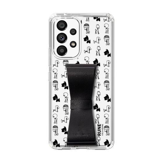 Slim Protection Case - STAND & RING RIBBON Black［ Rune Naito - RUNE Animal Dog ］