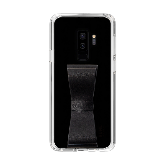 Slim Protection Case - STAND & RING RIBBON Black［ Rune Naito - RUNE Animal Dog ］
