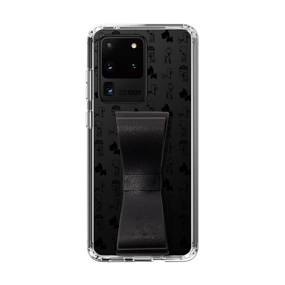 Slim Protection Case - STAND & RING RIBBON Black［ Rune Naito - RUNE Animal Dog ］