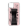 Slim Protection Case - STAND & RING RIBBON Black［ Rune Naito - RUNE Girl Retro & Modern - Pink ］