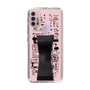 Slim Protection Case - STAND & RING RIBBON Black［ Rune Naito - RUNE Girl Retro & Modern - Pink ］