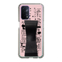 Slim Protection Case - STAND & RING RIBBON Black［ Rune Naito - RUNE Girl Retro & Modern - Pink ］