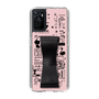 Slim Protection Case - STAND & RING RIBBON Black［ Rune Naito - RUNE Girl Retro & Modern - Pink ］