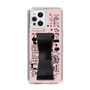 Slim Protection Case - STAND & RING RIBBON Black［ Rune Naito - RUNE Girl Retro & Modern - Pink ］