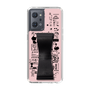 Slim Protection Case - STAND & RING RIBBON Black［ Rune Naito - RUNE Girl Retro & Modern - Pink ］